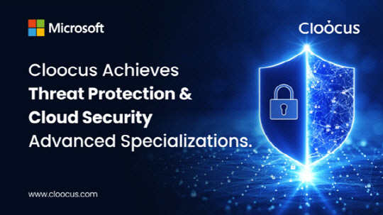 클루커스가 위협방지 및 클라우드보안 부문 MS 어드밴스드 스페셜라이제이션을 획득했다. 클루커스 제공